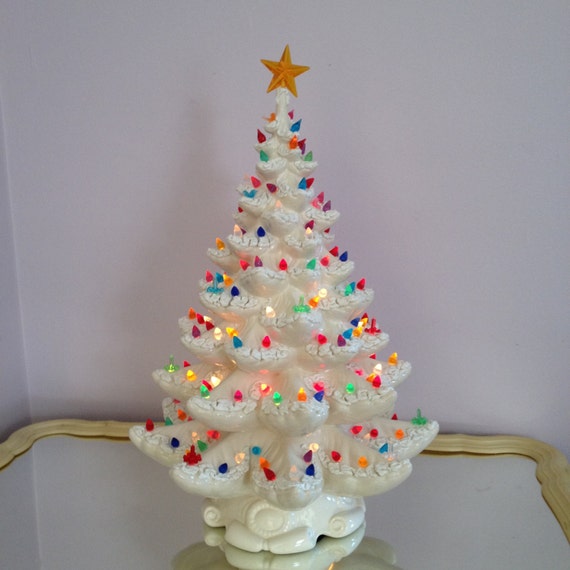 ceramic christmas tree vintage 23 tabletop tree music ceramic christmas trees with lights