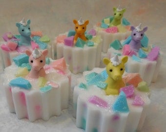 Unicorn Soap - Unicorn Gift - Unicorn Party - Unicorn Party Favor - Magical Party Favor - Unicorn Birthday Party - Novelty Soap - Kids Soap