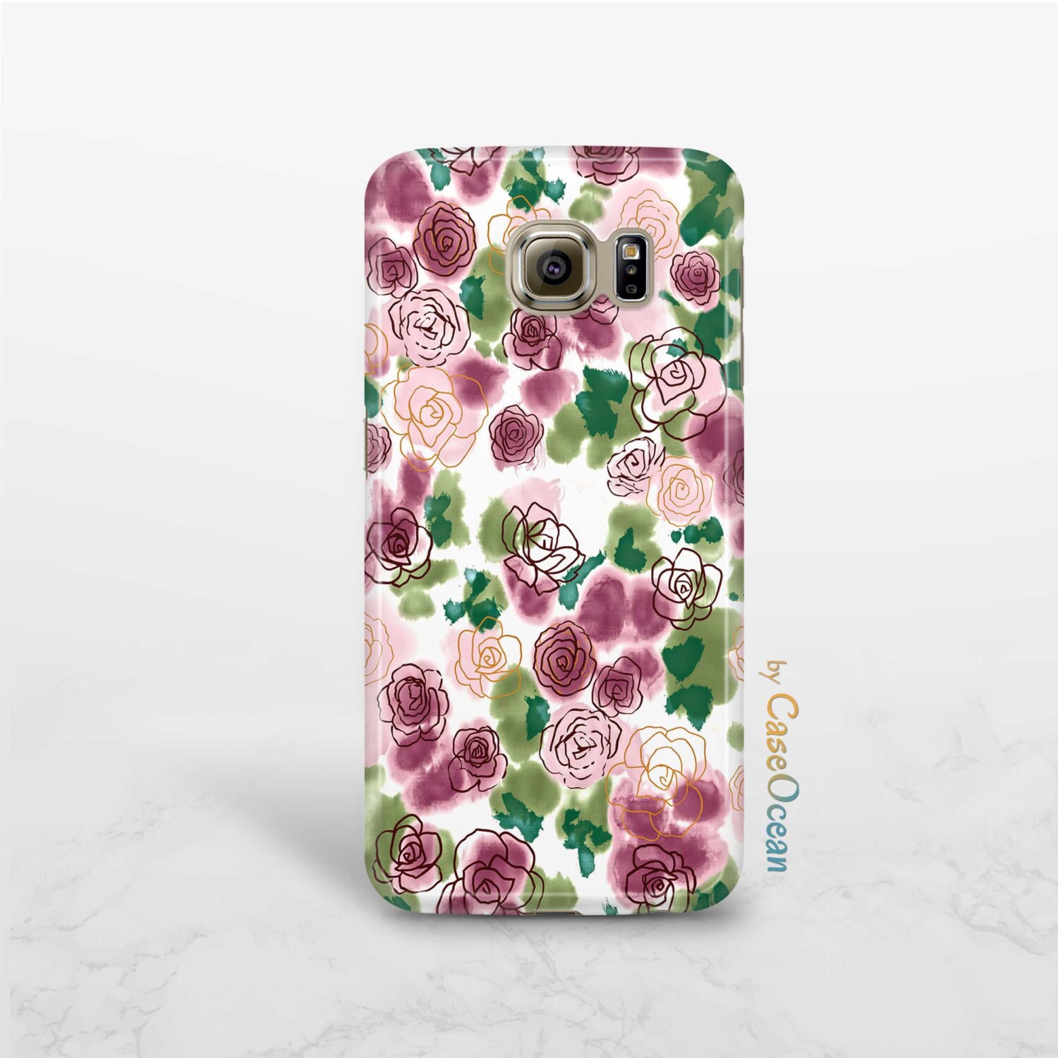 Floral phone case iPhone SE 5 5s phone case iPhone 7 6 6s