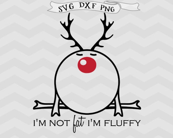 Download Rudolph svg Funny Christmas svg Calories svg Cutting File DFX