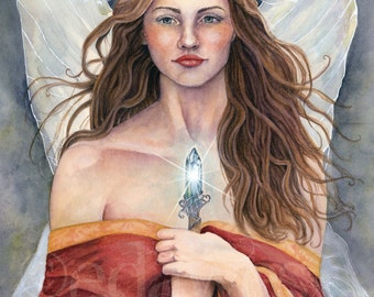 The Healing Fairy 8x10 Art Print