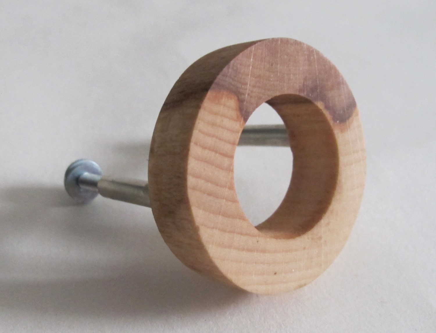 Modern Wood Knob Wooden Drawer Knob Drawer Pull Rustic Home