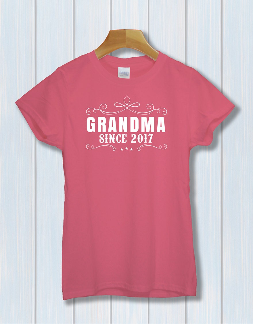 Grandma Tshirt T-shirt T Shirt Tee Fashion New Grandma Since