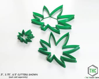 Kush Kutter - Marijuana Leaf Cookie Cutter