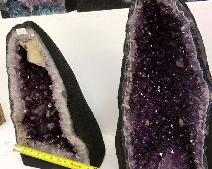 Amethyst Cathedral 60LBS from Brazil- 14 inches Tall High Grade- Home Decor \ Metaphysical \ Crystal \ Geode \ Amethyst Geode \ Amethyst