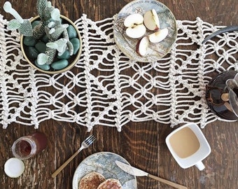 Macrame Table Runner
