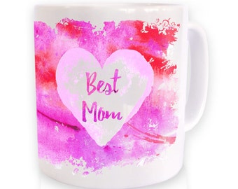 Best Mom Watercolor mug
