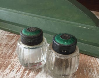 Vintage Art Deco Salt and Pepper Shaker Set