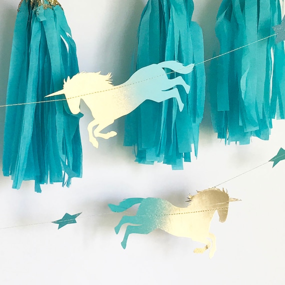 Unicorn Garland, Unicorn Party, Unicorn Birthday, Unicorn Banner, Unicorn Party Decor, Unicorn Decorations, Unicorn Decor, Rainbow Unicorn Il_570xn