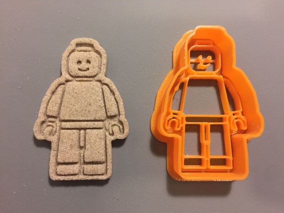 Atomade 3D Printed Lego Minifigure Legoman Cookie Cutter