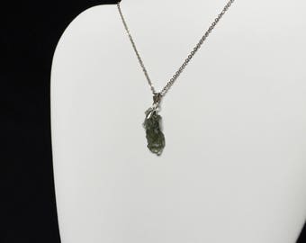 Dolany Rough Moldavite Pendant