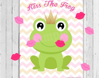 Kiss the frog | Etsy