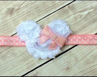 Minnie Mouse Headband/ Disney Headband / Infant Headband / Headband