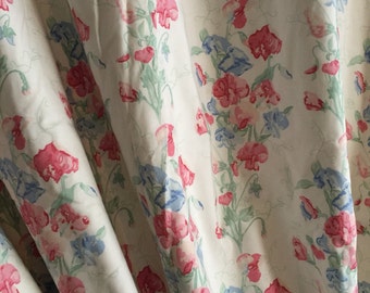 Laura ashley english country floral fabric | Etsy