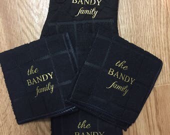 2-piece Personalized Oven Mitt & Pot Holder
