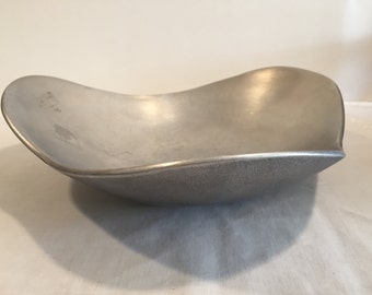 Pewter RWP, The Wilton Co., Wilton Armetale, Mid Century Mod Bowl