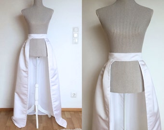 detachable overskirt pattern