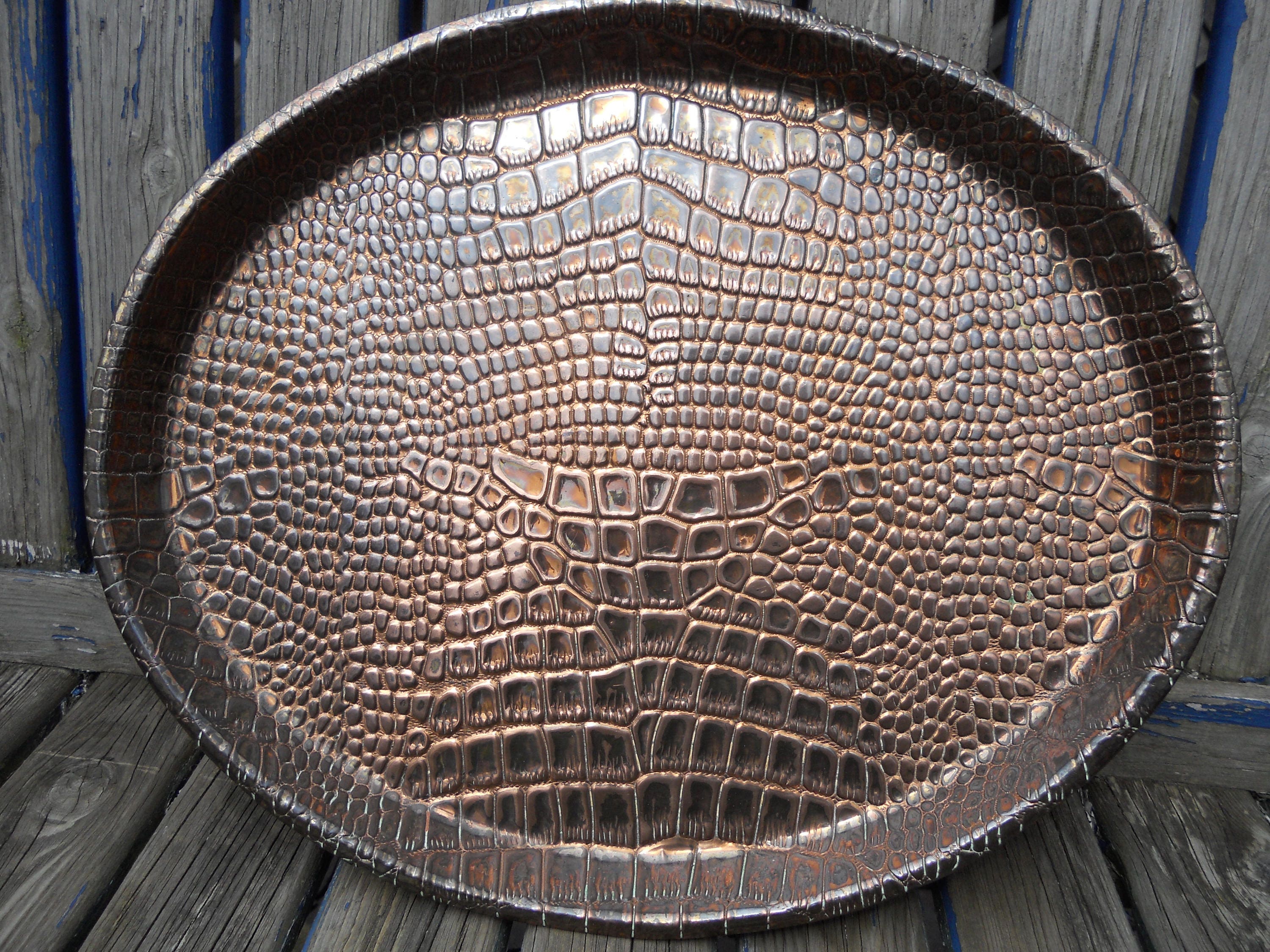 Large Copper Tray. Arts and Crafts J Sankey & Sons Copper