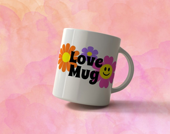 Download 4 Love Mug designs svg dxf pdf cut file for Silhouette