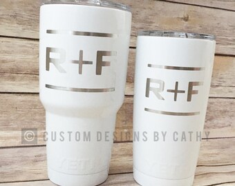 Rodan and Fields Powder Coated Yeti RTIC OZARK Stainless Steel Tumbler