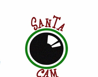 Santa Cam SVG, Elf cam, Cuttable file Santa Camera SVG,EPS Png Dxf,digital Cutting Files, Silhouette Cricut, vector Clip Art graphics