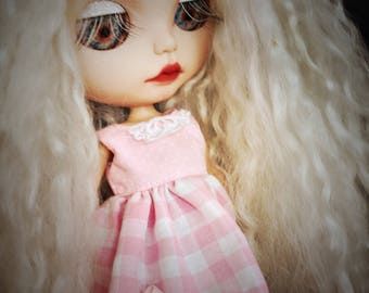 Spun Sugar : Super long Organic Angora Mohair Reroot for Blythe and Icy Dolls