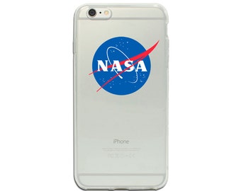 Clear Samsung Galaxy S8 S7 S4 S5 S6 cover iPhone 5 case NASA phone case transparent iPhone SE case iPhone 6 Plus case iPhone 6/6s 7 cover
