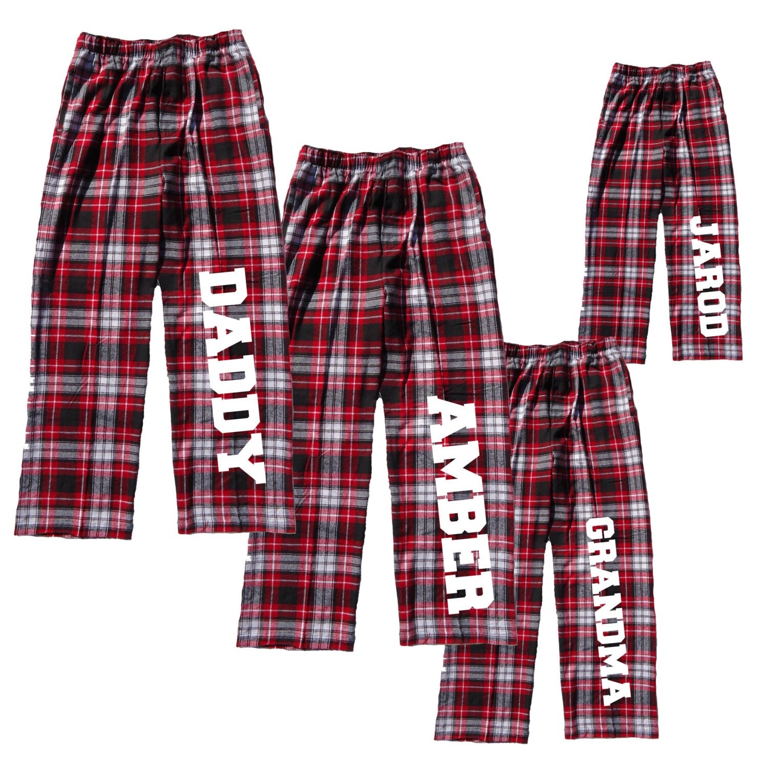 Custom Pajama Pants. Personalized Pajama Pants For Him.