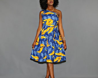 African print Dress/ Dashiki Dress/ African Prom Dress/ Ankara Dress/ African Dress/ African Styles/ African fashion