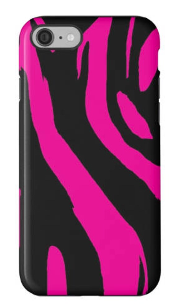 Items similar to Zebra Print Tough iPhone Case, iPhone Case Zebra Print
