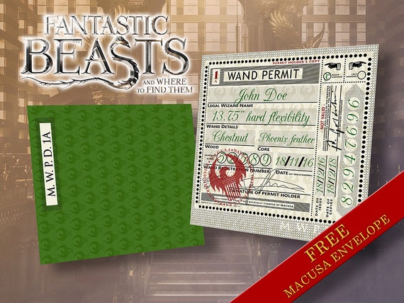 MACUSA Wand Permit