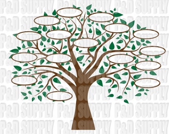 Family tree svg | Etsy