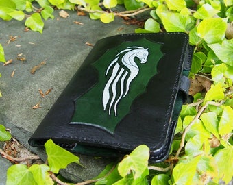 rohan emblem, riders of rohan, rohan white horse, leather kindle case
