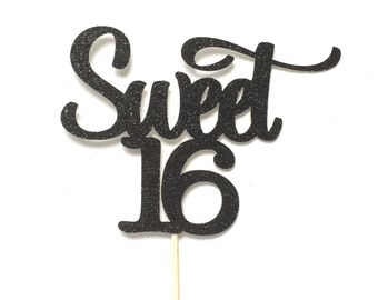 Free Free 115 Sweet 16 Cake Topper Svg Free SVG PNG EPS DXF File