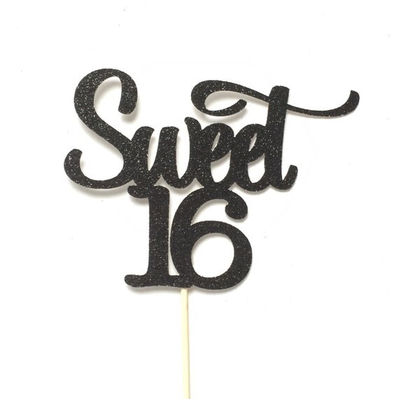 Free Free 171 Sweet 16 Cake Topper Svg SVG PNG EPS DXF File