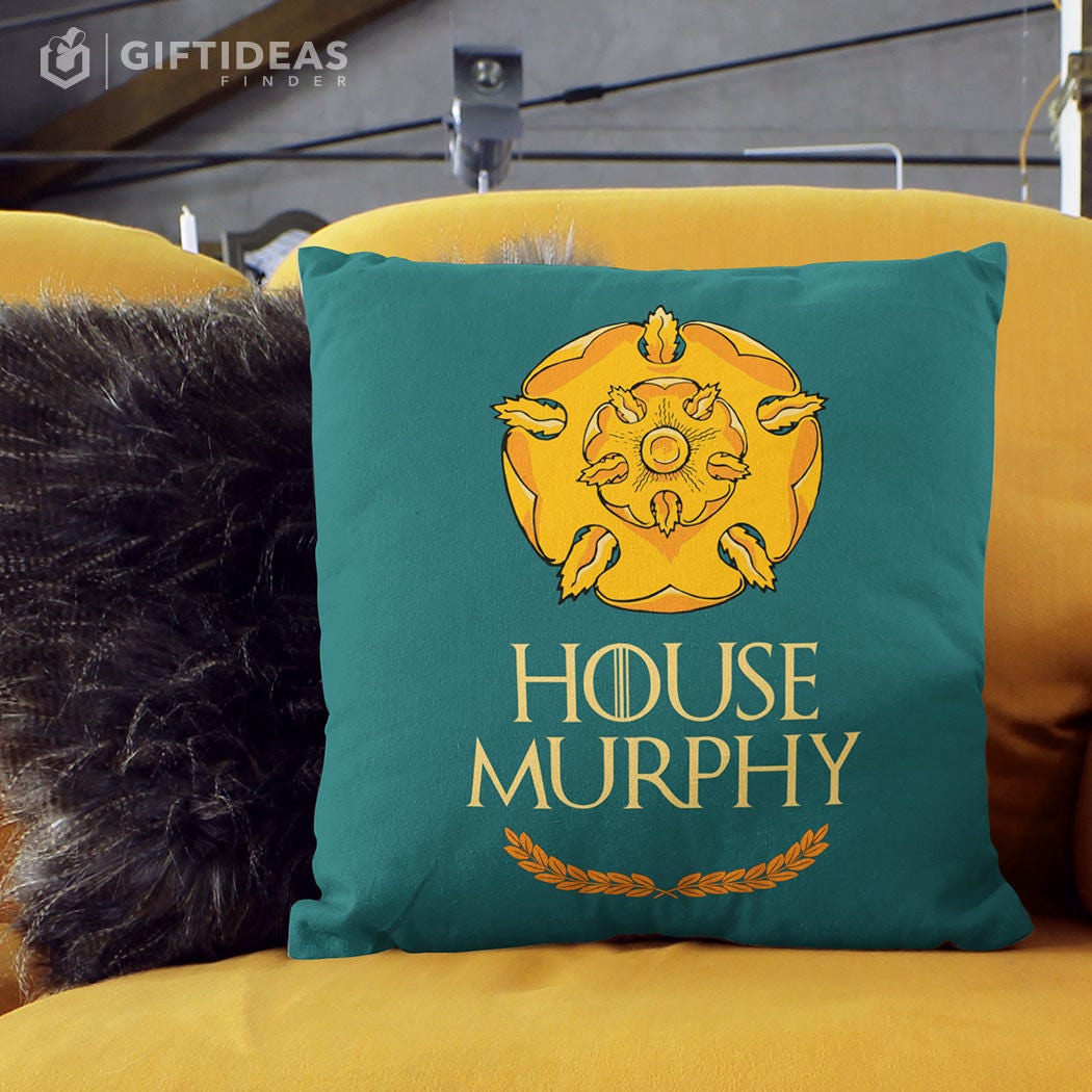Game of Thrones Pillow of House Tyrell. Game of Thrones Gift.
