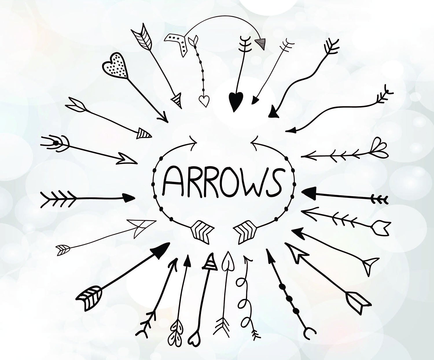 Download Arrow svg boho arrow vector digital download svg png