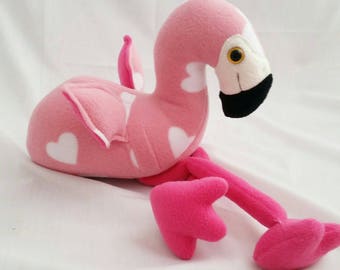 pink flamingo teddy