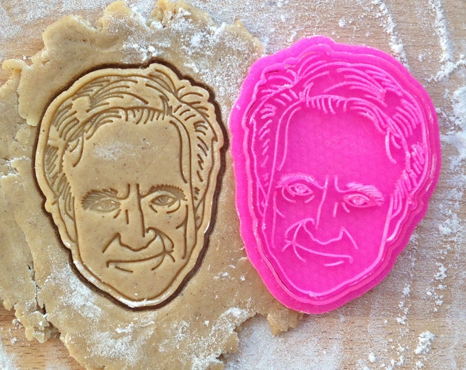 Robin Williams cookie cutter. Robin Williams face cookie stamp. Movie star cookies
