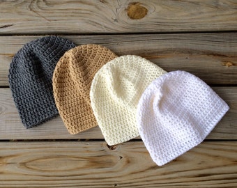 Handmade Crochet Womens Beanie