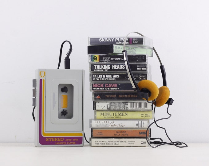 Vintage cassette tape, The Cure - Disintegration, vintage music cassette, audio tape, vintage music album