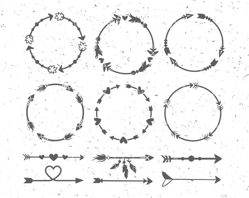 Download Arrow Circles svg Circles arrow svg Arrow Monogram svg Circle