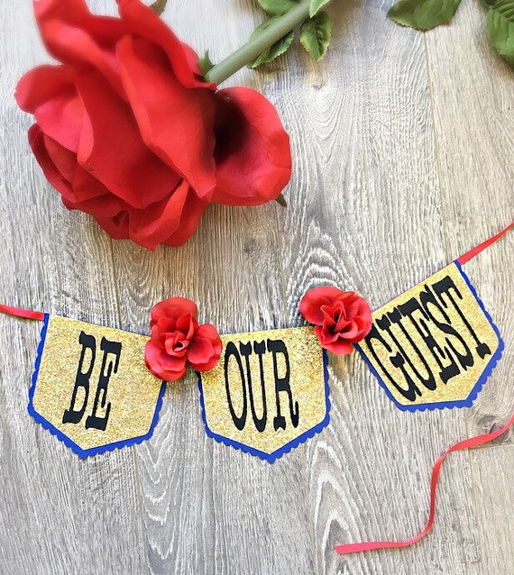 Be our guest sign,beauty and the beast wedding,disney wedding,disney ...