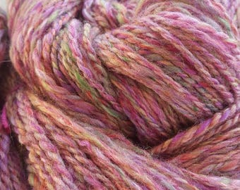 HANDSPUN YARN- 100% Merino handspun by me! "Sophie's Dream"