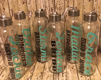 Bridesmaid Water Bottles | Bridesmaid Proposal | Bridesmaid Gift