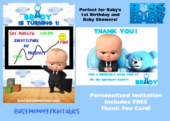 vest template baby card Thank Boss Invitation Inspired with FREE Personalized Baby You