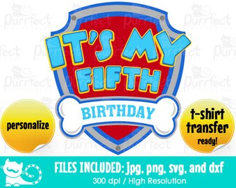 free 1st birthday paw patrol svg images