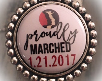 Women's March on Washington Brooch, Nasty Woman, Jewelry, March on Washington, Womens March, Nasty Woman Jewelry, Women's Rights, Human