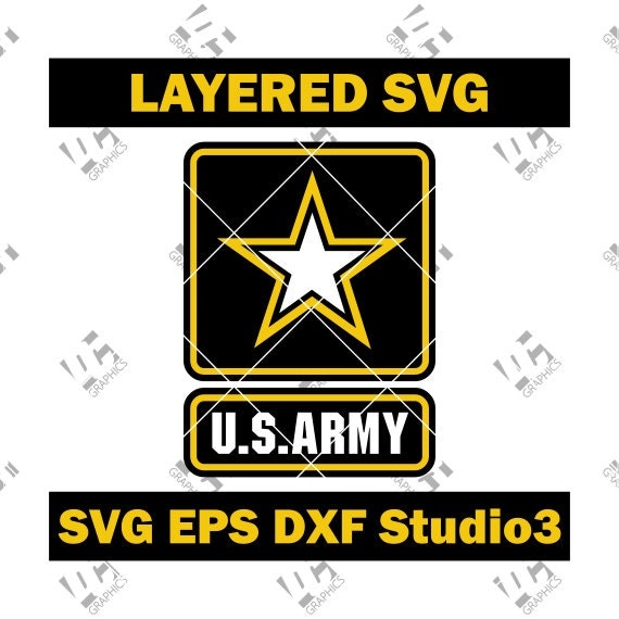 Download United States US Army Logo Cutting Cut File SVG EPS Dxf