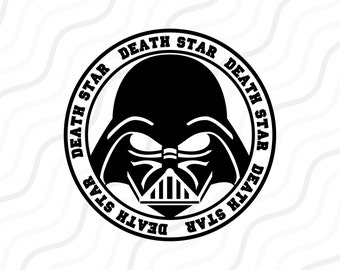 Darth Vader SVG, Star Wars SVG, Star Wars silhouette SVG Cut table Design,svg,dxf,png Use With Silhouette Studio & Cricut_Instant Download